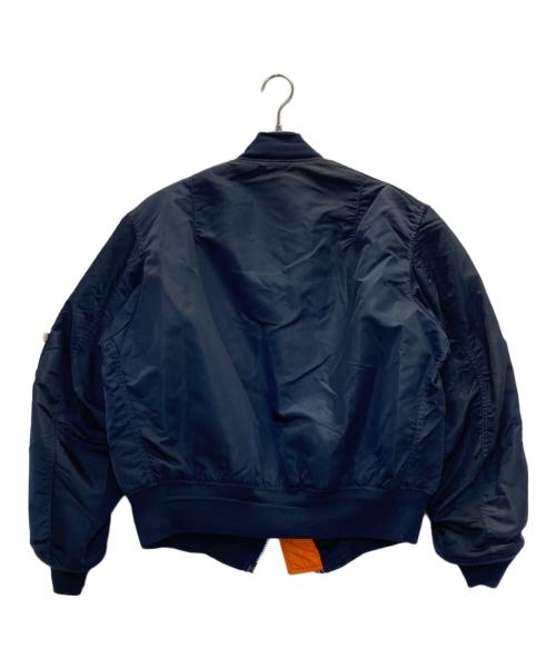 ALPHA（アルファ）ALPHA (アルファ) MA-1ジャケット ネイビー サイズ:Lの古着・服飾アイテム