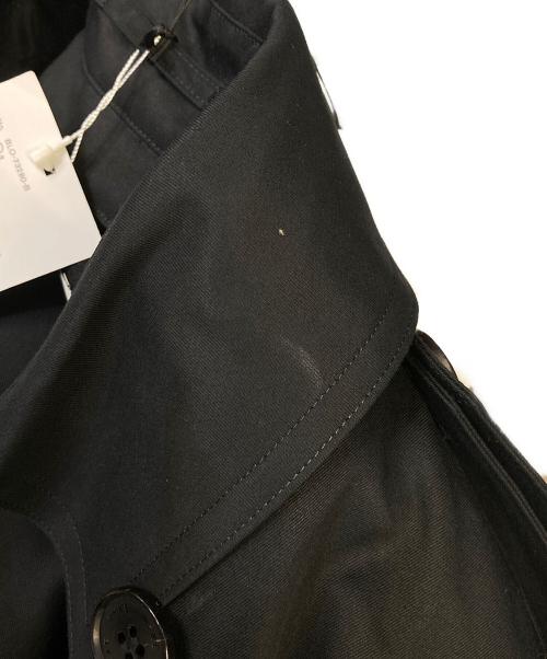 HYKE（ハイク）HYKE (ハイク) TRENCH COAT/BIG FIT ブラック サイズ:1の古着・服飾アイテム