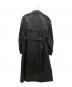 HYKE (ハイク) TRENCH COAT/BIG FIT ブラック サイズ:1：40000円