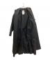 中古・古着 HYKE (ハイク) TRENCH COAT/BIG FIT ブラック サイズ:1：40000円