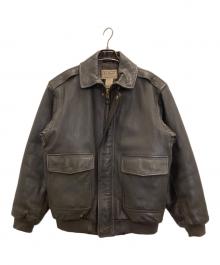 L.L.Bean（エルエルビーン）の古着「ゴートスキンA-2フライトジャケット」｜ブラウン