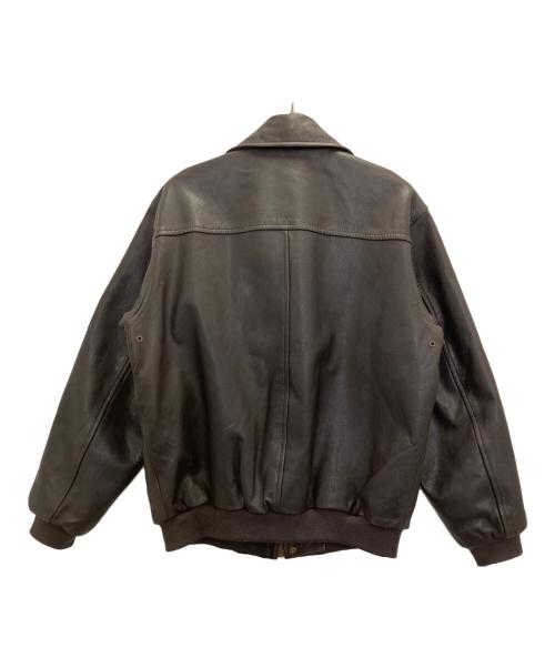 L.L.Bean（エルエルビーン）L.L.Bean (エルエルビーン) ゴートスキンA-2フライトジャケット ブラウン サイズ:Mの古着・服飾アイテム