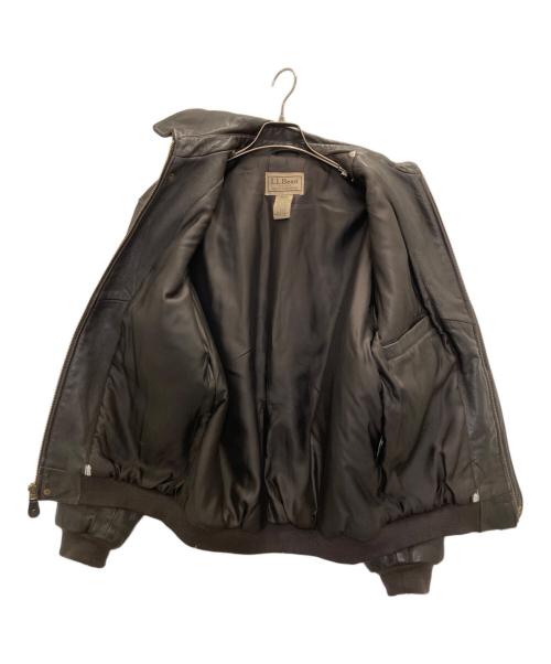 L.L.Bean（エルエルビーン）L.L.Bean (エルエルビーン) ゴートスキンA-2フライトジャケット ブラウン サイズ:Mの古着・服飾アイテム
