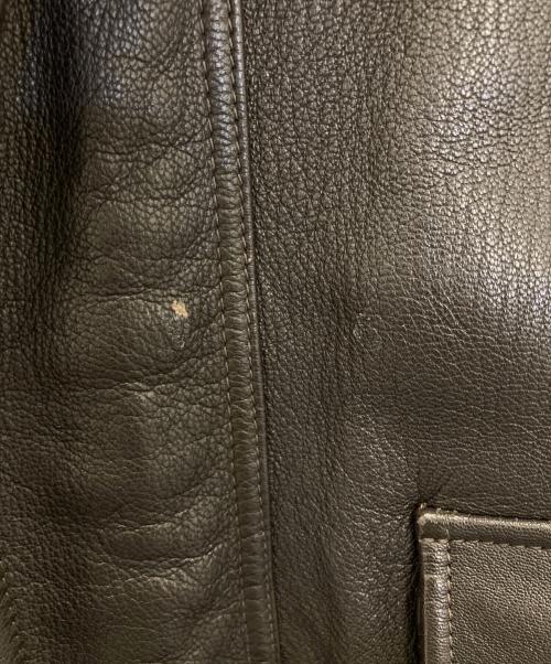 L.L.Bean（エルエルビーン）L.L.Bean (エルエルビーン) ゴートスキンA-2フライトジャケット ブラウン サイズ:Mの古着・服飾アイテム