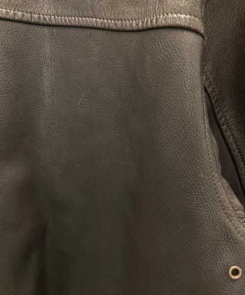 L.L.Bean（エルエルビーン）L.L.Bean (エルエルビーン) ゴートスキンA-2フライトジャケット ブラウン サイズ:Mの古着・服飾アイテム