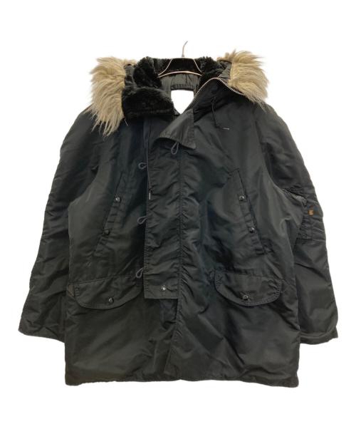 AVIREX（アヴィレックス）AVIREX (アヴィレックス) N-3Bタイプコート ブラック サイズ:Ｌの古着・服飾アイテム
