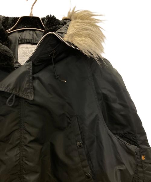 AVIREX（アヴィレックス）AVIREX (アヴィレックス) N-3Bタイプコート ブラック サイズ:Ｌの古着・服飾アイテム