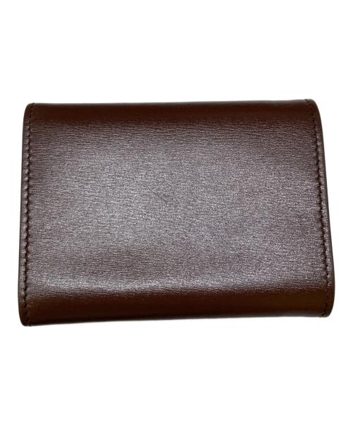 JIL SANDER（ジルサンダー）JIL SANDER (ジルサンダー) TINY WALLET ブラウンの古着・服飾アイテム