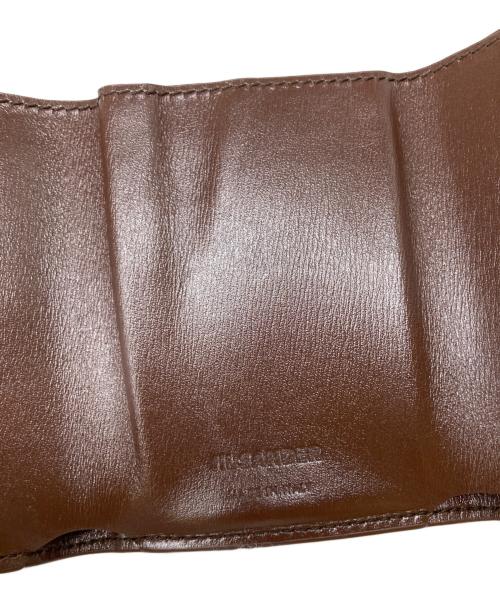 JIL SANDER（ジルサンダー）JIL SANDER (ジルサンダー) TINY WALLET ブラウンの古着・服飾アイテム