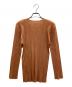 ISSEY MIYAKE (イッセイミヤケ) プリーツカットソー オレンジ サイズ:Ｍ：13000円