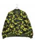 atmos（アトモス）の古着「Reversible Flight Jacket YELLOW CAMOUFLAGE」｜グリーン
