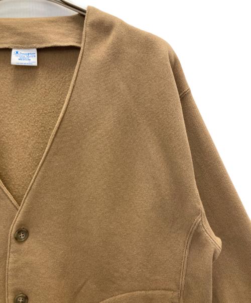 Champion（チャンピオン）Champion (チャンピオン) スウェットカーディガン ブラウン サイズ:Mの古着・服飾アイテム