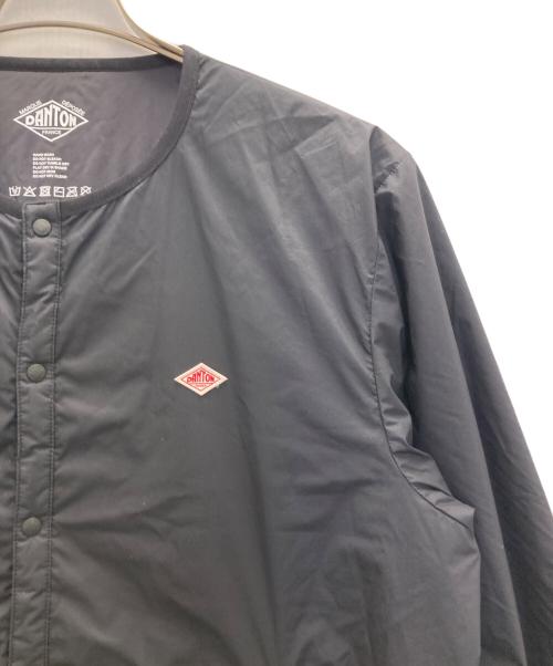 DANTON（ダントン）DANTON (ダントン) ナイロン中綿ジャケット ブラック サイズ:Lの古着・服飾アイテム
