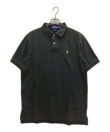 POLO RALPH LAUREN（ポロ・ラルフローレン）の古着「ポロシャツ」｜ブラック