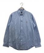 RALPH LAURENラルフローレン）の古着「ボタンダウンシャツ」｜ブルー