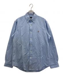 RALPH LAUREN（ラルフローレン）の古着「ボタンダウンシャツ」｜ブルー