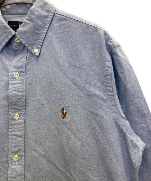 RALPH LAUREN（ラルフローレン）RALPH LAUREN (ラルフローレン) ボタンダウンシャツ ブルー サイズ:Ｍの古着・服飾アイテム