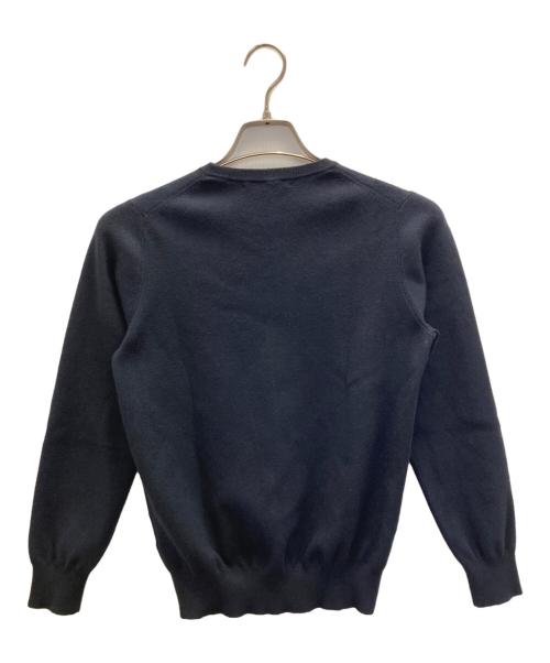 MADISON BLUE（マディソンブルー）MADISON BLUE (マディソンブルー) CREW NECK L/S MB LOGO ネイビー サイズ:Sの古着・服飾アイテム