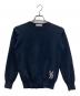 MADISON BLUE（マディソンブルー）の古着「CREW NECK L/S MB LOGO」｜ネイビー