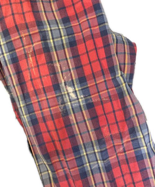 POLO SPORT（ポロスポーツ）POLO SPORT (ポロスポーツ) チェックシャツ レッド サイズ:XLの古着・服飾アイテム