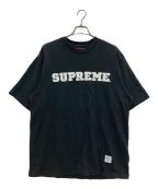 SUPREMEシュプリーム）の古着「FW25 Collegiate Logo Tee」｜ブラック