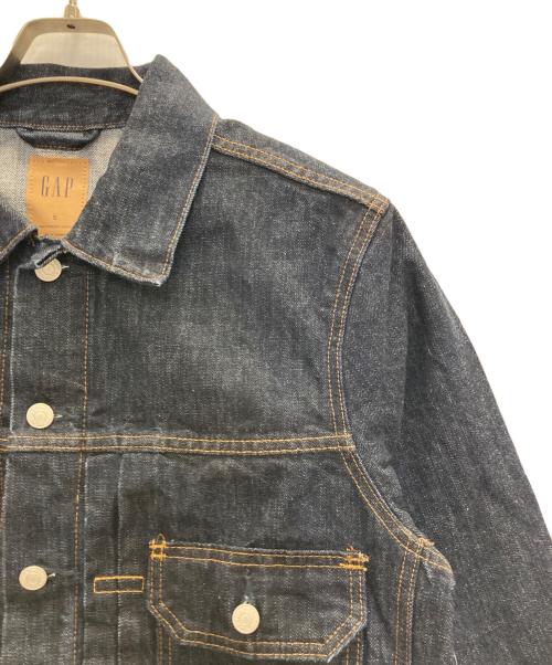 GAP（ギャップ）GAP (ギャップ) ヘビーウェイトデニムジャケット インディゴ サイズ:S 未使用品の古着・服飾アイテム