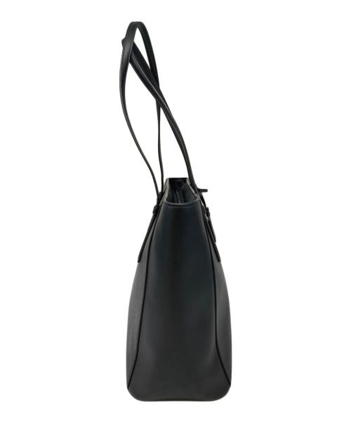 Kate Spade（ケイトスペード）Kate Spade (ケイトスペード) レザートートバッグ ブラックの古着・服飾アイテム