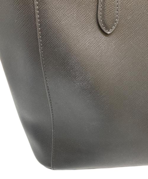 Kate Spade（ケイトスペード）Kate Spade (ケイトスペード) レザートートバッグ ブラックの古着・服飾アイテム