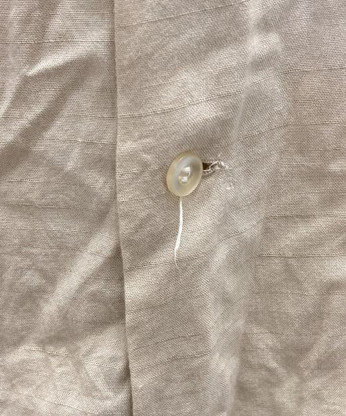 TOWN CRAFT（タウンクラフト）TOWN CRAFT (タウンクラフト) 60s オープンカラーシャツ ベージュ サイズ:Mの古着・服飾アイテム