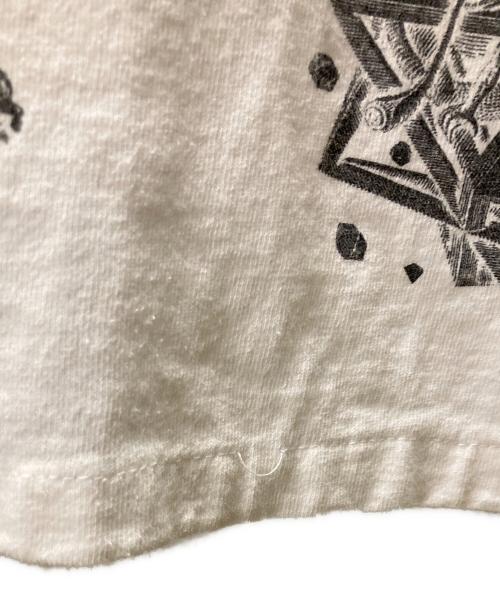 SoF Tee（ソフ ティー）SoF Tee (ソフ ティー) 90s M.C.Escher アートプリントTシャツ ホワイト サイズ:Lの古着・服飾アイテム