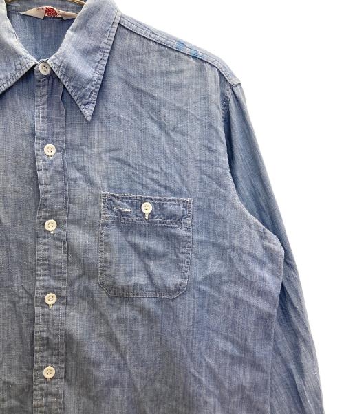 King Kole（キングコール）King Kole (キングコール) 60s シャンブレーシャツ インディゴ サイズ:Lの古着・服飾アイテム