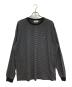 atmos（アトモス）の古着「Merino Wool Knit Border LS T-Shirt」｜ブラック
