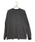 atmos (アトモス) Merino Wool Knit Border LS T-Shirt ブラック サイズ:XL 未使用品：4000円