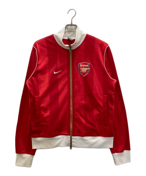 NIKE（ナイキ）NIKE (ナイキ) Arsenal London Zip Football Jacket レッド サイズ:Sの古着・服飾アイテム
