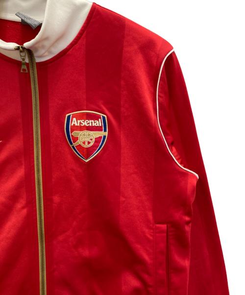 NIKE（ナイキ）NIKE (ナイキ) Arsenal London Zip Football Jacket レッド サイズ:Sの古着・服飾アイテム