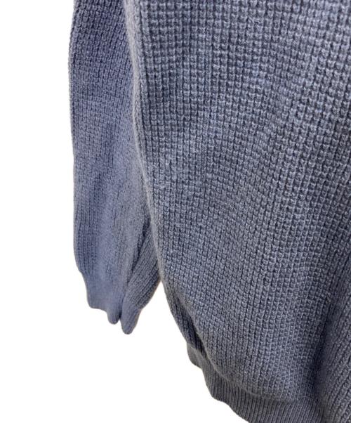 maison kitsune（メゾンキツネ）MAISON KITSUNE (メゾンキツネ) Handwriting Sweater ブルー サイズ:Ｍの古着・服飾アイテム