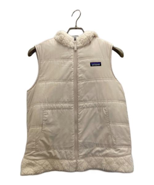 Patagonia（パタゴニア）Patagonia (パタゴニア) ロスガトスフリースベスト ベージュ サイズ:Mの古着・服飾アイテム