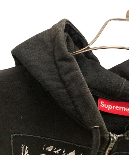SUPREME（シュプリーム）Supreme (シュプリーム) The Crow Zip Up Hooded Sweatshirt ブラック サイズ:Ｍの古着・服飾アイテム