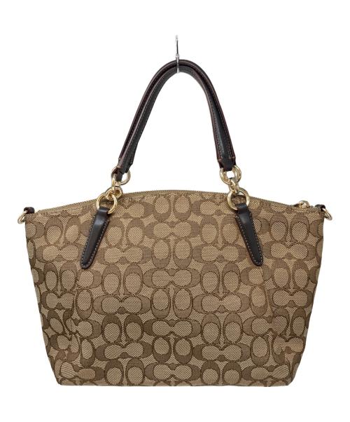 COACH（コーチ）COACH (コーチ) 2WAYバッグ ブラウンの古着・服飾アイテム