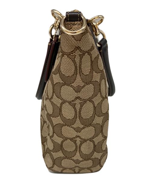 COACH（コーチ）COACH (コーチ) 2WAYバッグ ブラウンの古着・服飾アイテム