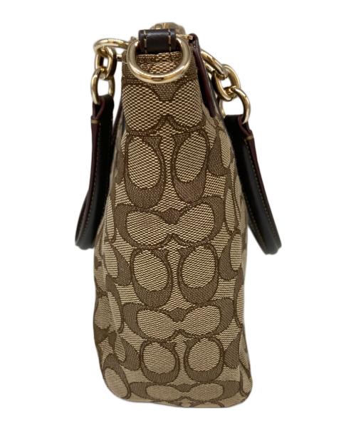 COACH（コーチ）COACH (コーチ) 2WAYバッグ ブラウンの古着・服飾アイテム