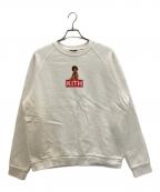 KITH×biggieキス×ビギー）の古着「ボックスロゴスウェット」｜ホワイト