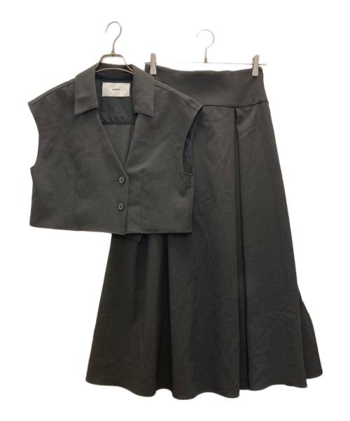 STUDIOUS（ステュディオス）STUDIOUS (ステュディオス) 2ピースドレス ブラウン サイズ:2の古着・服飾アイテム