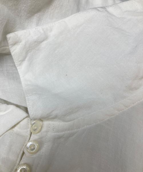 nest Robe（ネストローブ）nest Robe (ネストローブ) 近江晒し襟付きプルオーバー ホワイト サイズ:FREEの古着・服飾アイテム