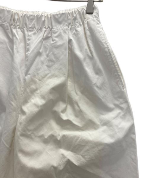 KAGURE（カグレ）kagure (カグレ) コットンクロップドパンツ ホワイト サイズ:FREEの古着・服飾アイテム