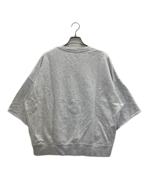 journal standard luxe（ジャーナルスタンダード ラックス）JOURNAL STANDARD LUXE (ジャーナルスタンダード ラックス) S/Sスウェット ライトグレー サイズ:FREEの古着・服飾アイテム
