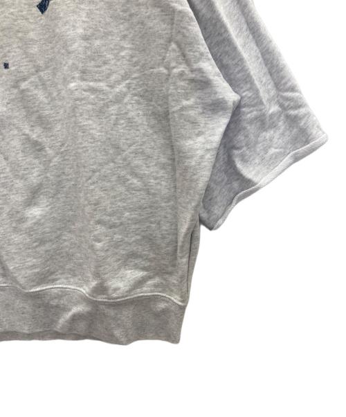 journal standard luxe（ジャーナルスタンダード ラックス）JOURNAL STANDARD LUXE (ジャーナルスタンダード ラックス) S/Sスウェット ライトグレー サイズ:FREEの古着・服飾アイテム