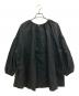 nest Robe (ネストローブ) リネンパネルギャザー2wayプルオーバー ブラック サイズ:FREE：7000円