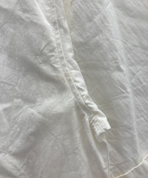 KAGURE（カグレ）kagure (カグレ) コットンヘンプワイドスリーブワンピース ホワイト サイズ:FREEの古着・服飾アイテム