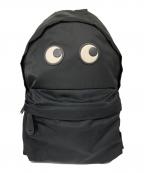 ANYA HINDMARCHアニヤ・ハインドマーチ）の古着「Eyes Back pack/アイズバックパック」｜ブラック